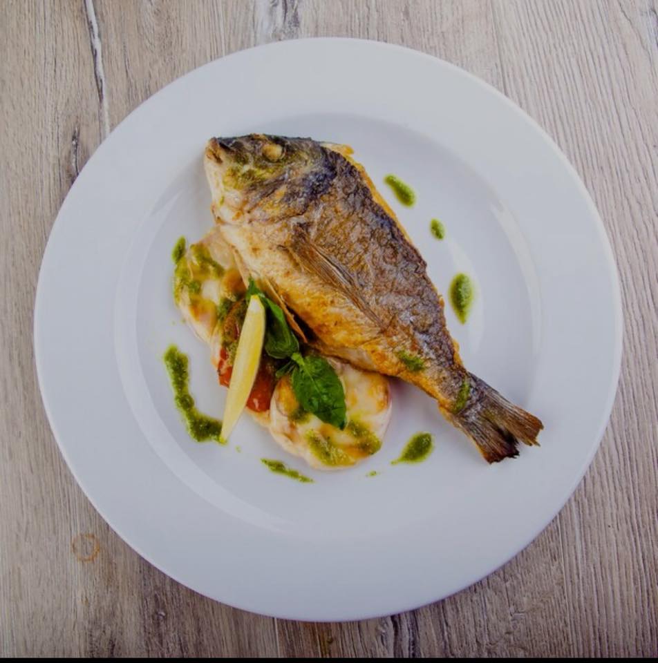 Fish dish at Gill's