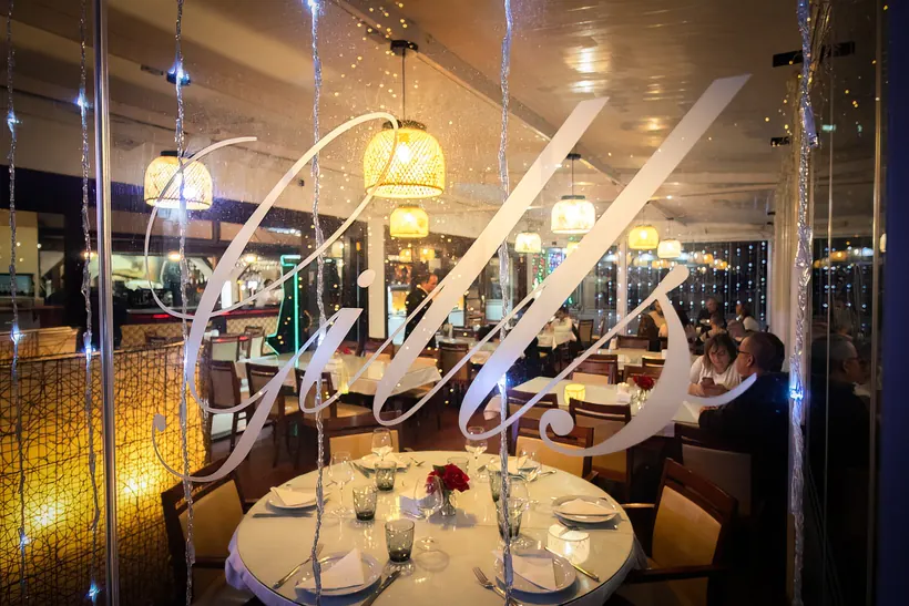 Inside Gill's at Gill's Restaurant Gibraltar