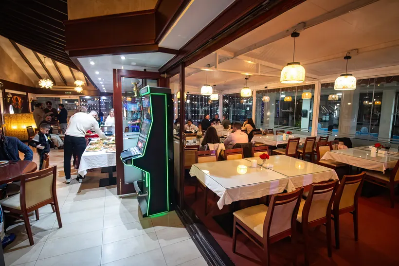 Dining by the marina at Gill's Restaurant Gibraltar